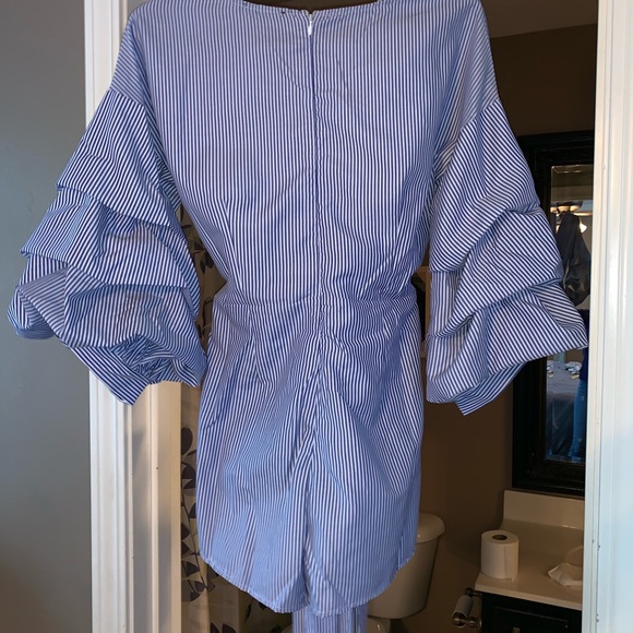 Fashion nova Striped romper - Picture 4 of 7